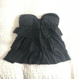 Black Kenneth Cole Reaction tankini swimsuit